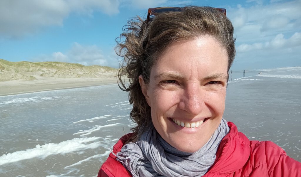Judith Mayer im Urlaub